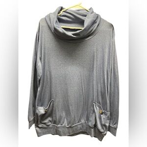 Blue Cowl Neck Sweater sz xxl